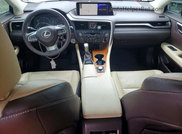 2T2BZMCAXGC042990 2016 LEXUS RX Black წინა პანელის ხედი
