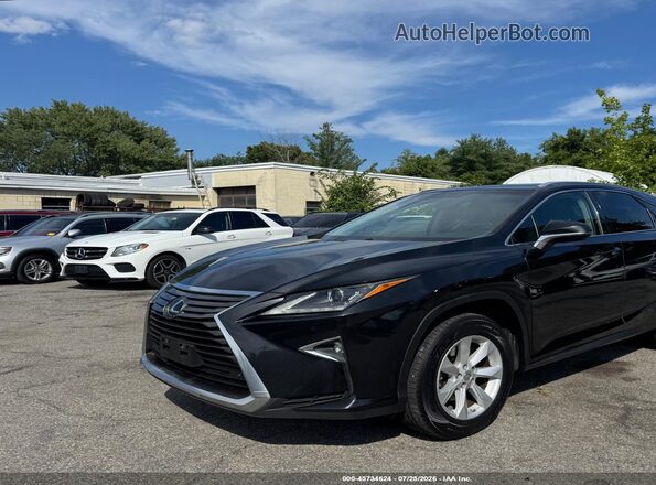 2T2BZMCAXGC049275 2016 LEXUS RX 350 Черный Передняя левая четверть