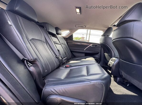 2T2BZMCAXGC049275 2016 LEXUS RX 350 Черный Вид спереди