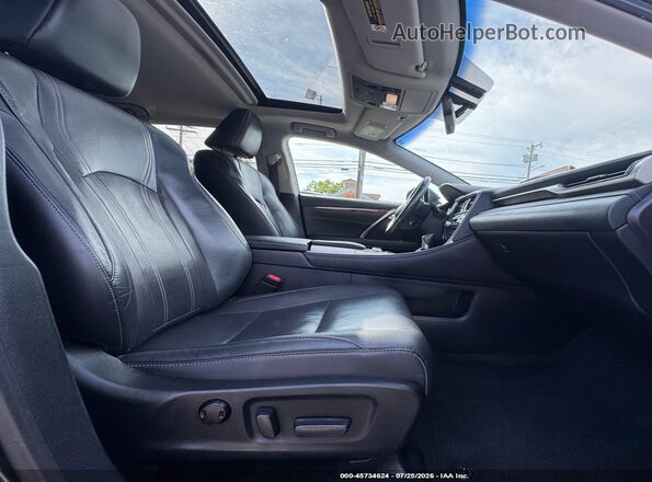 2T2BZMCAXGC049275 2016 LEXUS RX 350 Черный Вид салона спереди