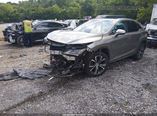 2T2BZMCAXHC081743 2017 LEXUS RX 350 Серебряный Передняя левая четверть