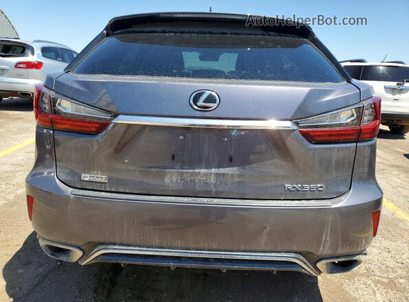 2T2BZMCAXJC139193 2018 LEXUS RX Gray Vista trasera