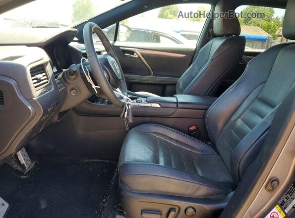 2T2BZMCAXJC139193 2018 LEXUS RX Gray Vista interior delantera