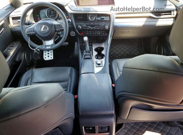 2T2BZMCAXJC139193 2018 LEXUS RX Gray Vista del salpicadero