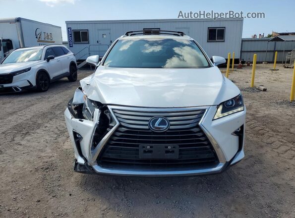 2T2BZMCAXJC147908 2018 LEXUS RX Белый Вид спереди