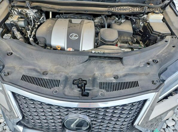 2T2BZMCAXKC199007 2019 LEXUS RX Gray Vista del compartimento del motor