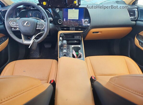2T2GDCAZ3SC025495 2025 LEXUS NX Silver Dashboard view