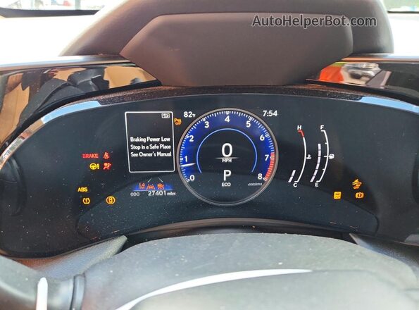 2T2GDCAZ4NC002585 2022 LEXUS NX White Vista del cuadro de instrumentos
