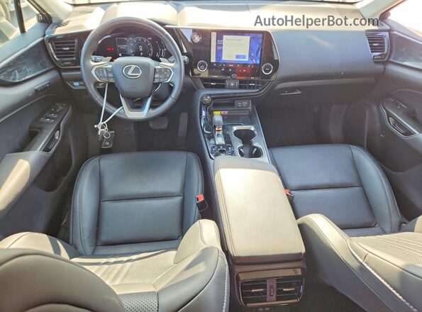 2T2GDCAZ4RC015021 2024 LEXUS NX Black Առջևի վահանակի տեսք