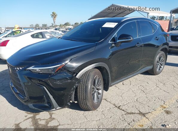 2T2GDCAZ5SC016491 2025 LEXUS NX 250 Black Առջևի ձախ երեք քառորդ տեսարան