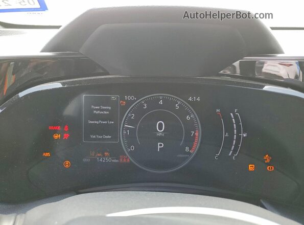 2T2GDCAZ7RC015725 2024 LEXUS NX White Вид щитка приладів