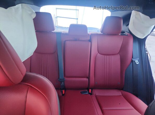 2T2GDCAZ8SC032166 2025 LEXUS NX Black Rear seats view