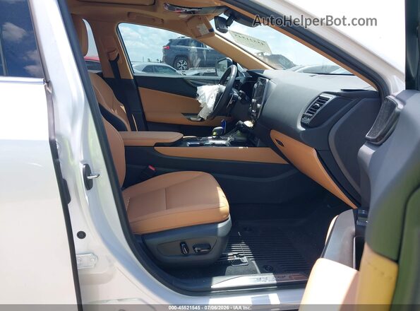 2T2GGCEZ0SC065812 2025 LEXUS NX 350 White Vista interior delantera