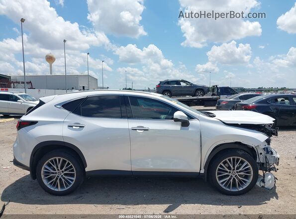 2T2GGCEZ0SC065812 2025 LEXUS NX 350 White Vista interior de 360 grados