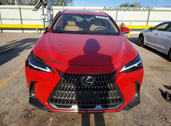 2T2GGCEZ1PC026606 2023 LEXUS NX Red Front view