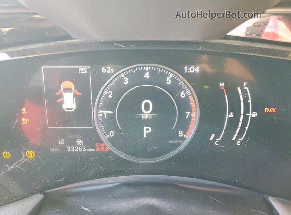 2T2GGCEZ1PC026606 2023 LEXUS NX Red Instrument cluster view