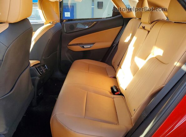 2T2GGCEZ1PC026606 2023 LEXUS NX Red Rear interior view