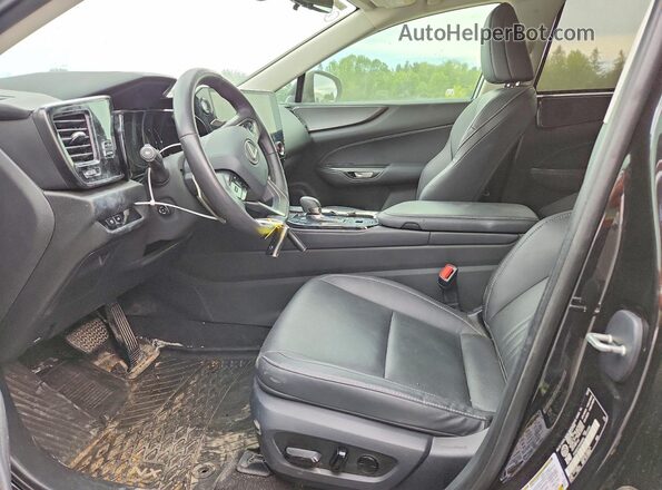 2T2GGCEZ1SC063860 2025 LEXUS NX Black Вид салону спереду