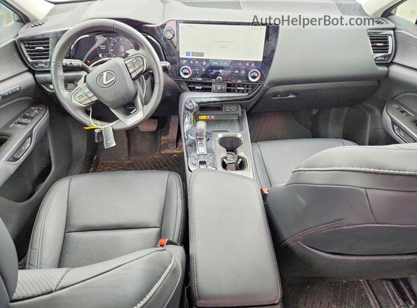 2T2GGCEZ1SC063860 2025 LEXUS NX Black Вид панелі приладів
