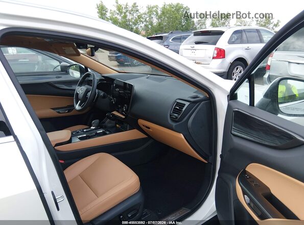 2T2GGCEZ1SC088807 2025 LEXUS NX 350 Белый Вид салона спереди