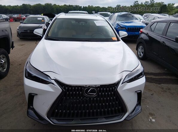 2T2GGCEZ1SC088807 2025 LEXUS NX 350 Белый Вид щитка приборов