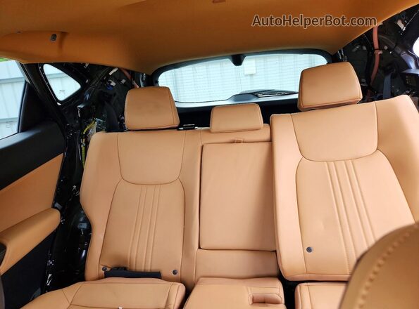 2T2GGCEZ2PC025173 2023 LEXUS NX Black უკანა სავარძლების ხედი
