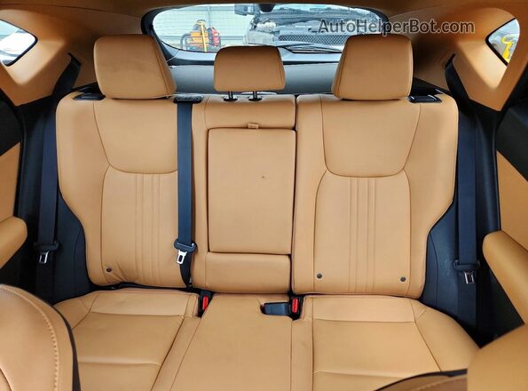 2T2GGCEZ2PC025173 2023 LEXUS NX Black Vista de los asientos traseros