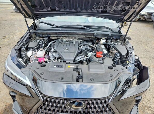 2T2GGCEZ2PC025173 2023 LEXUS NX Black Vista del compartimento del motor