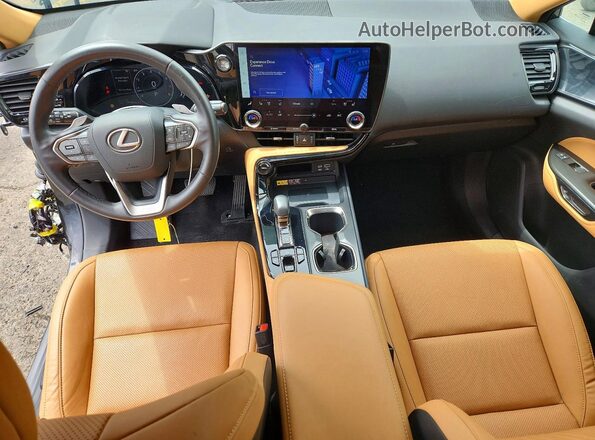 2T2GGCEZ2PC025173 2023 LEXUS NX Black Vista del salpicadero