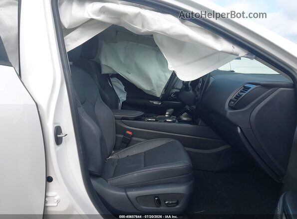 2T2GGCEZ2SC092431 2025 LEXUS NX 350 White Widok wnętrza z przodu