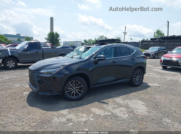 2T2GGCEZ2SC094132 2025 LEXUS NX 350 Black Առջևի ձախ երեք քառորդ տեսարան