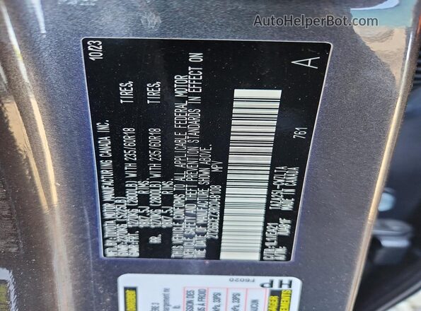 2T2GGCEZ3RC048108 2024 LEXUS NX Серый Вид подкапотного пространства