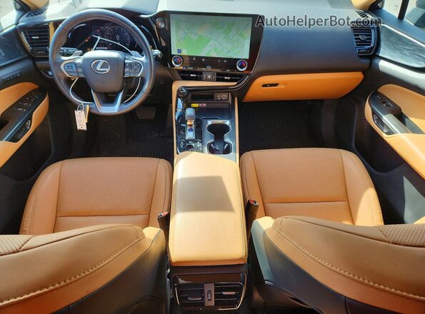 2T2GGCEZ3RC056032 2024 LEXUS NX Black Вид панелі приладів