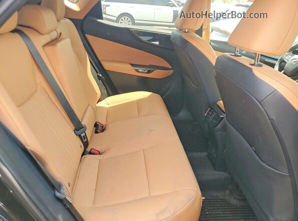 2T2GGCEZ4NC001034 2022 LEXUS NX Black Սալոնի հետևի տեսք