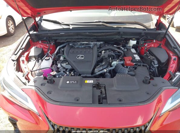 2T2GGCEZ6SC082999 2025 LEXUS NX 350 Red Widok z tyłu