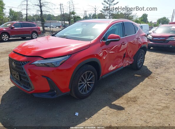 2T2GGCEZ6SC082999 2025 LEXUS NX 350 Red Przód lewy