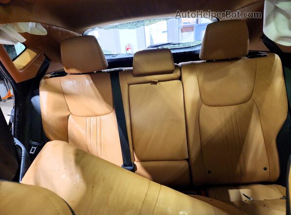 2T2GGCEZ6SC089452 2025 LEXUS NX Black Vista de los asientos traseros