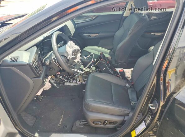 2T2GGCEZ7PC026240 2023 LEXUS NX Black წინა სალონის ხედი
