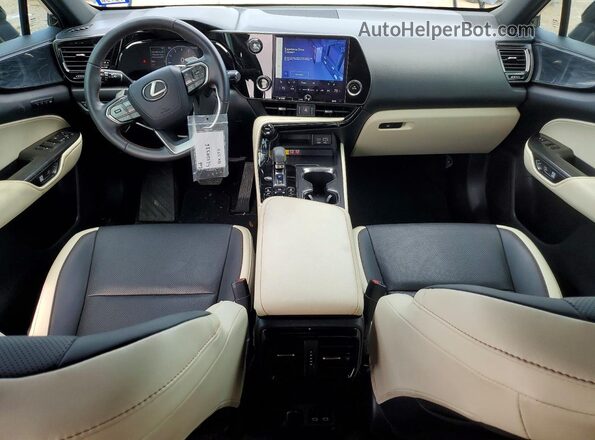 2T2GGCEZ7RC050508 2024 LEXUS NX Black Widok deski rozdzielczej
