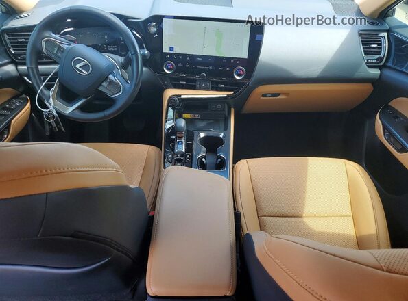 2T2GGCEZ7SC082557 2025 LEXUS NX Silver Dashboard view