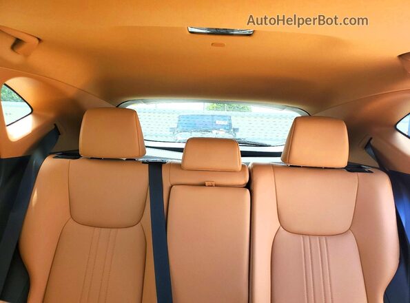 2T2GGCEZ7SC082557 2025 LEXUS NX Silver Rear seats view