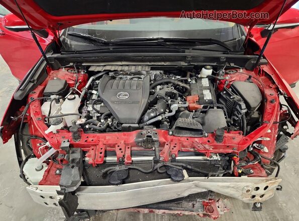 2T2GGCEZ8SC086181 2025 LEXUS NX Red Вид підкапотного простору