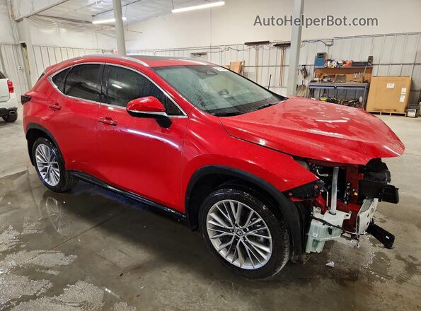 2T2GGCEZ8SC086181 2025 LEXUS NX Red Передня права чверть