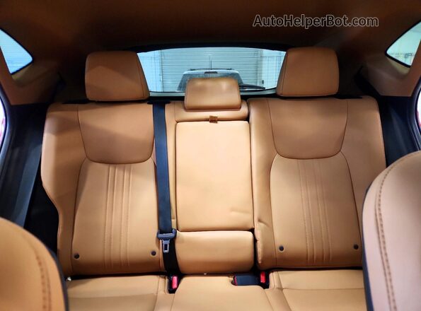 2T2GGCEZ8SC086181 2025 LEXUS NX Red Вид задніх сидінь