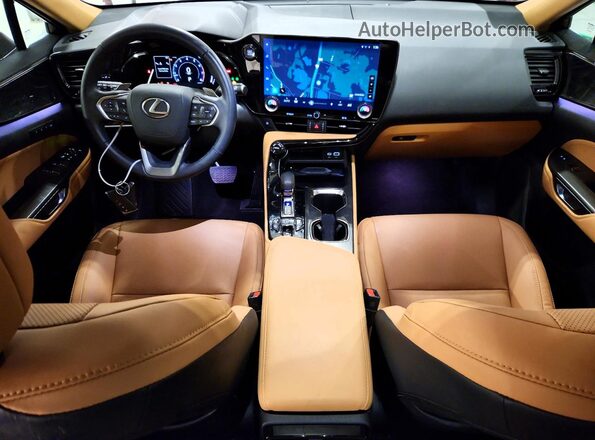 2T2GGCEZ8SC086181 2025 LEXUS NX Red Вид панелі приладів