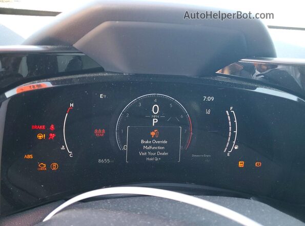 2T2GGCEZ9RC039011 2024 LEXUS NX Gray Вид щитка приладів