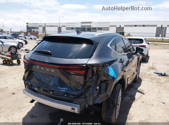 2T2GGCEZXSC085551 2025 LEXUS NX 350 Серый Задняя правая четверть