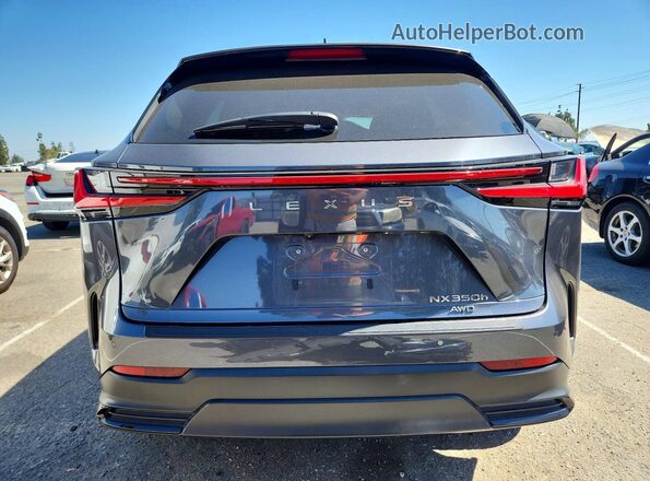 2T2GKCEZ0PC015742 2023 LEXUS NX Charcoal Vista trasera