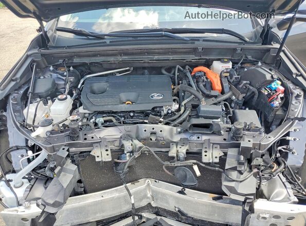2T2GKCEZ2PC012339 2023 LEXUS NX Gray Vista del compartimento del motor