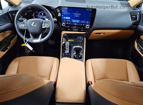 2T2GKCEZ2SC049786 2025 LEXUS NX Brown Вид панелі приладів